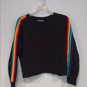 Rainbow sleeve Sweater